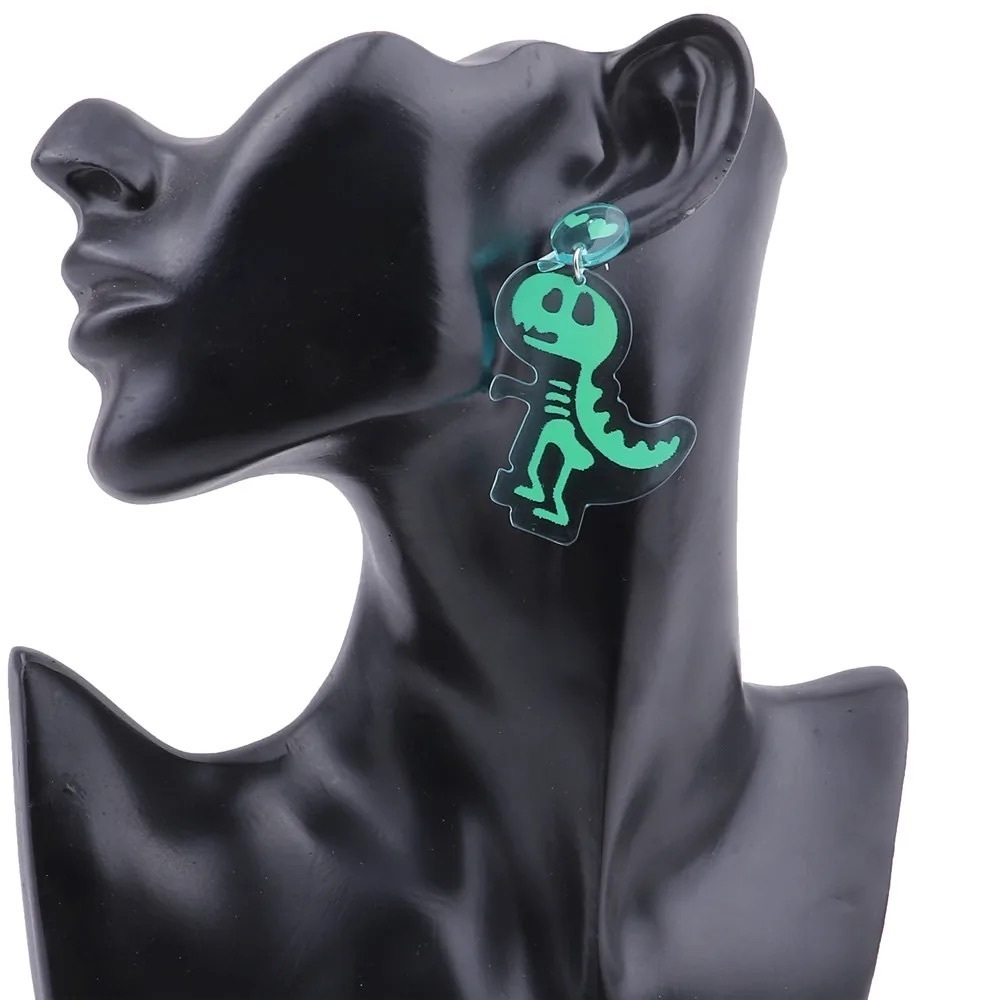 Dinosaur Skeleton Earrings